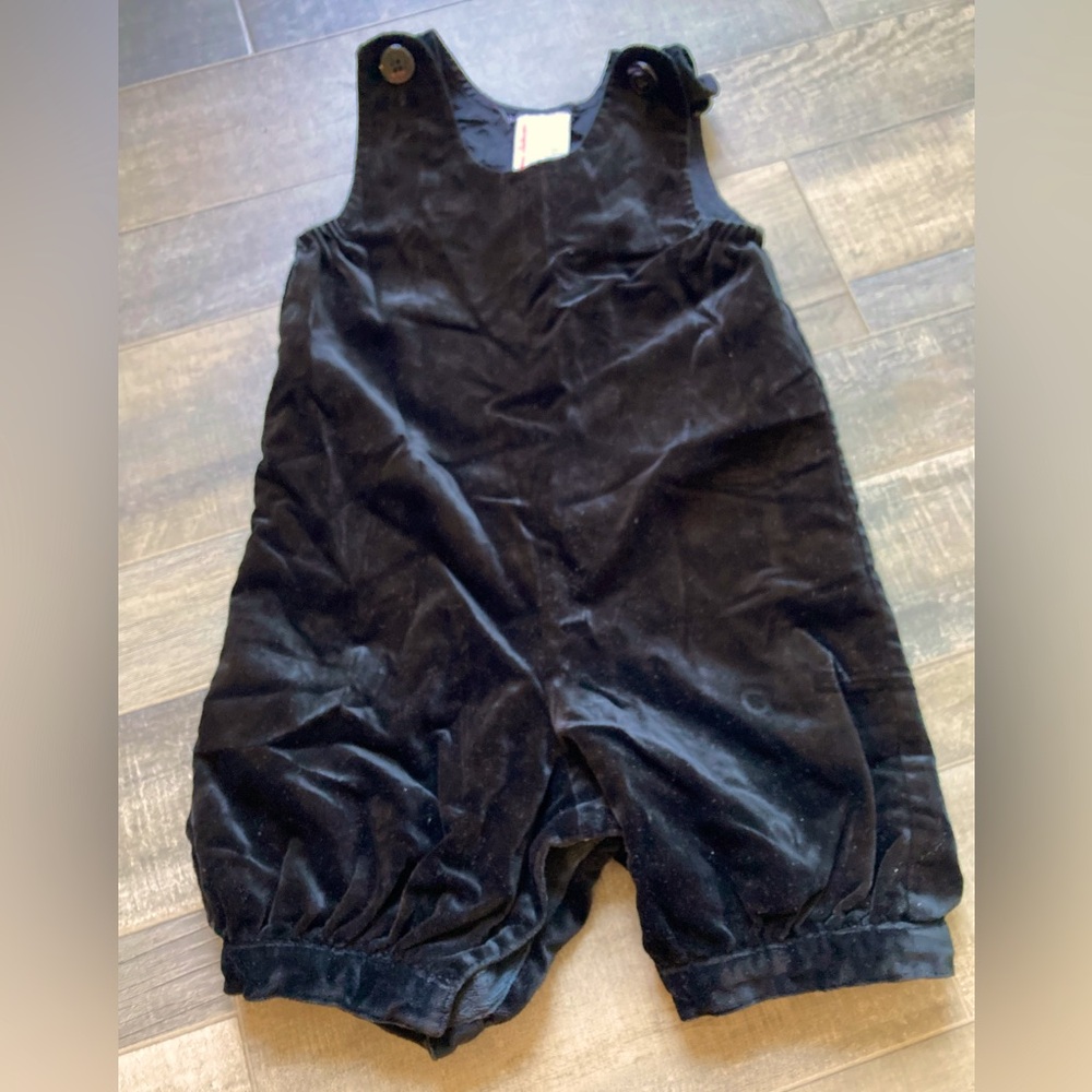 Vintage Hanna Andersson Velvet One Piece size 80